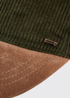 Marino Corduroy baseball cap - Olive