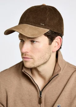 Marino Corduroy baseball cap - Walnut