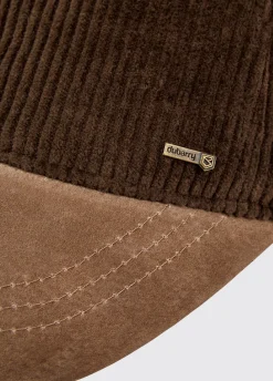 Marino Corduroy baseball cap - Walnut