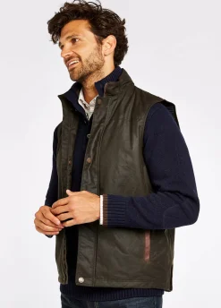 Mayfly Wax Gilet - Olive