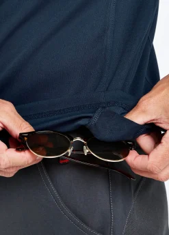 Menton Men's Technical Polo - Navy