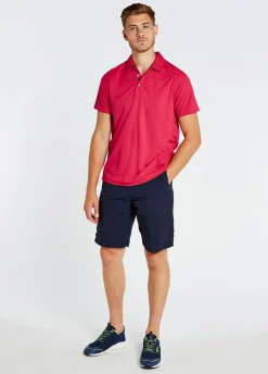 Menton Men's Technical Polo - Red