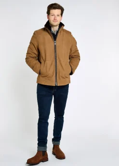 Merriman Men's Leather Jacket - Tan