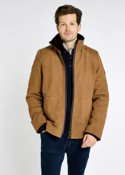 Merriman Men's Leather Jacket - Tan