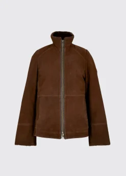 Merriman Men’s Leather Jacket – Walnut