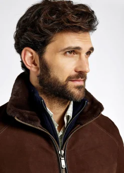 Merriman Men’s Leather Jacket – Walnut