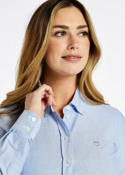 Mimosa Cotton Shirt - Pale Blue