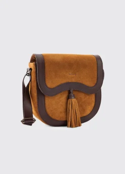 Monart Ladies Saddle Bag - Camel