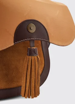Monart Ladies Saddle Bag - Camel