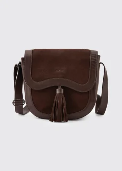 Monart Ladies Saddle Bag - Cigar