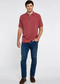 Morrison Men's Polo - Wine Red