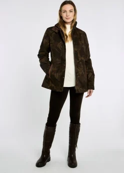 Mountrath LTD Women's Limited edition waxed cotton jacket - Brown Camo