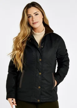 Mountrath Waxed Jacket - Black