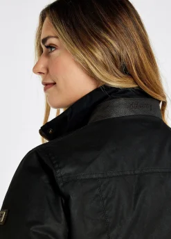 Mountrath Waxed Jacket - Black