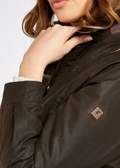 Mountrath Waxed Jacket - Olive