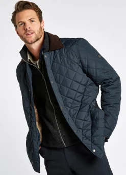 Mountusher Quilted Jacket - Navy