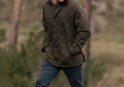 Mountusher Quilted Jacket - Olive