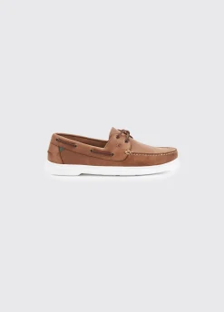 Oceania Mens dubarrylite™ Two Eye-Tie Moccasin - Chestnut