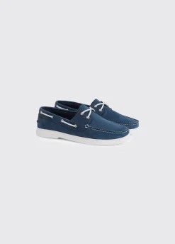 Oceania Mens dubarrylite™ Two Eye-Tie Moccasin - Denim