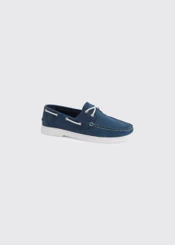 Oceania Mens dubarrylite™ Two Eye-Tie Moccasin - Denim