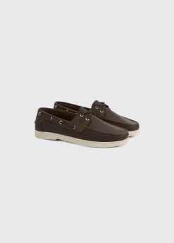 Oceania Mens dubarrylite™ Two Eye-Tie Moccasin - Mocha