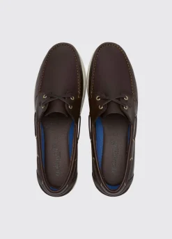 Oceania Mens dubarrylite™ Two Eye-Tie Moccasin - Mocha