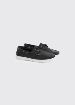 Oceania Mens dubarrylite™ Two Eye-Tie Moccasin - Navy