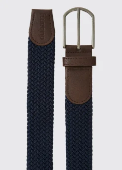Oysterhaven Woven Belt - Navy