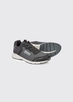 Palermo Ladies Lightweight Sporty Trainer - Graphite