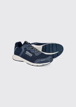 Palermo Ladies Lightweight Sporty Trainer - Navy