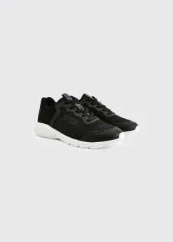 Palermo Mens Lightweight Sporty Trainer - Black