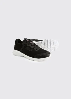 Palermo Mens Lightweight Sporty Trainer - Black