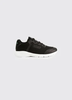 Palermo Mens Lightweight Sporty Trainer - Black