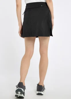 Parga Women's Skort With Side Split - Graphite