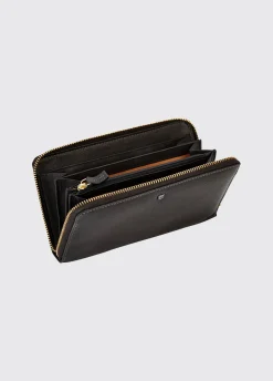 Portlick Ladies Leather Wallet - Black