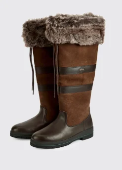 Raftery Ladies Faux Fur Boot Liners - Elk
