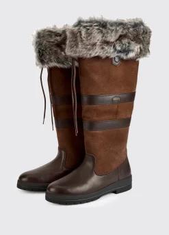 Raftery Ladies Faux Fur Boot Liners - Sable