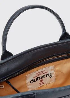 Ramelton Medium Size Leather Handbag - Navy