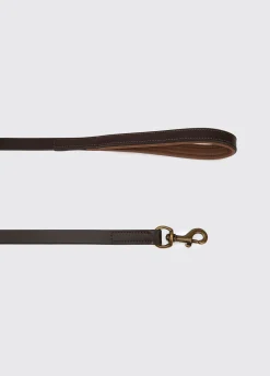 Ranger Leather clipped 4ft (appx) lead - Mahogany