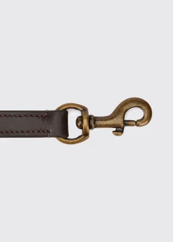 Ranger Leather clipped 4ft (appx) lead - Mahogany