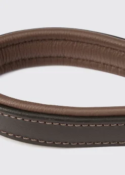 Ranger Leather clipped 4ft (appx) lead - Mahogany