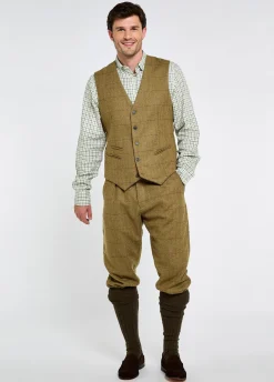 Redwood Men's Tweed Waistcoat - Elm