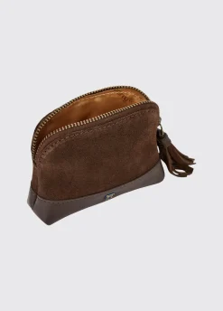 Richmond Ladies Suede Purse - Cigar