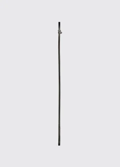 Riley 5ft Leather slip lead - Mahogany