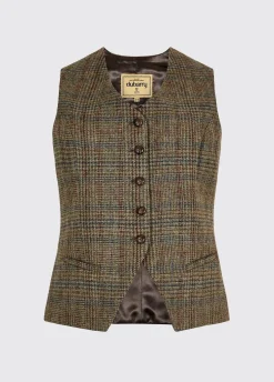 Robinswood Women’s tweed waistcoat- Kelty Glen