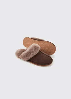 Rockmill Women's Mule Slippers - Cigar