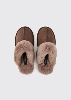 Rockmill Women's Mule Slippers - Cigar