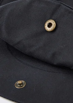 Rossmore Wax Cotton Cap - Navy