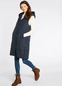 Ryan Women’s Hooded Gilet - Navy
