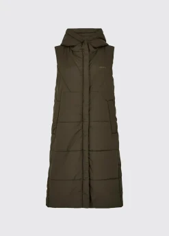 Ryan Women’s Hooded Gilet - Olive